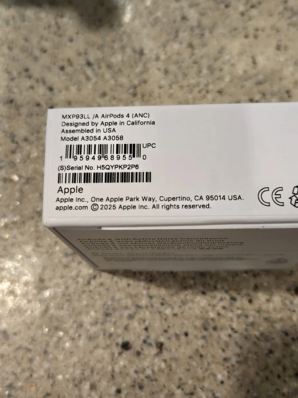 Apple True Wireless Earbuds in White with ANC Badge